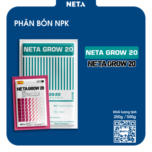 PHÂN BÓN NPK NETA GROW 20