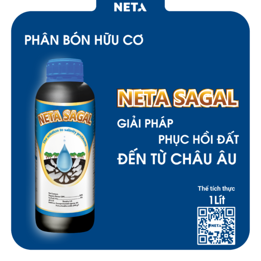 Phân bón hữu cơ NETA SAGAL - Phục hồi đất